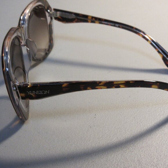 Yunizon Ladies Siano Medium Sunglasses - Speckled Tortoise W Clear Combo NEW main image 4
